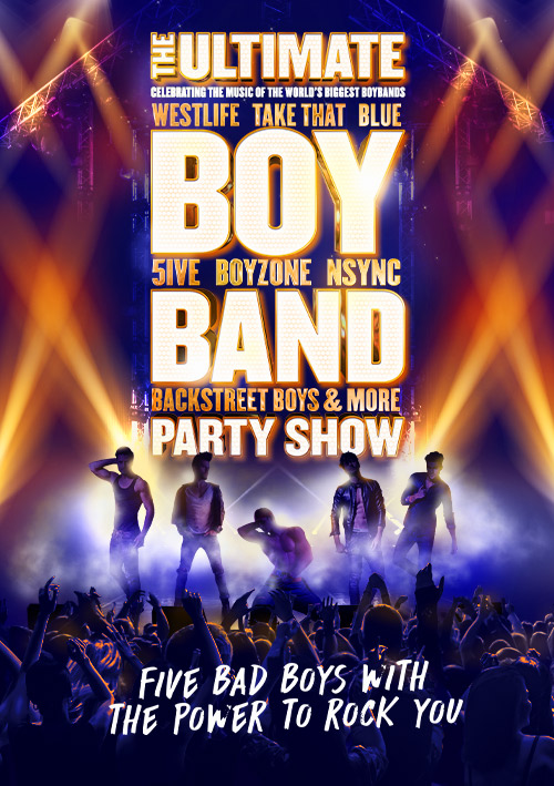 Poster design for Boy Band touring show